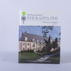 Book The Honor Society of Phi Kappa Phi 2002 Directory of Members 2