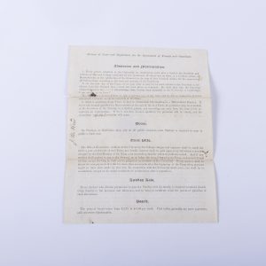 HARVARD COLLEGE 1863 ORIGINAL CERTIFICATE OF ADMISSION FOR J.W. REED 2
