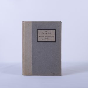 The Flat Hat Club And The Phi Beta Kappa Society 1916 First Edition
